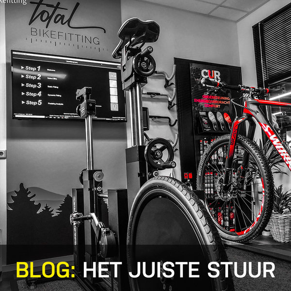 Kies voor je fiets het juiste stuur lees het in deze Total Bikefitting blog